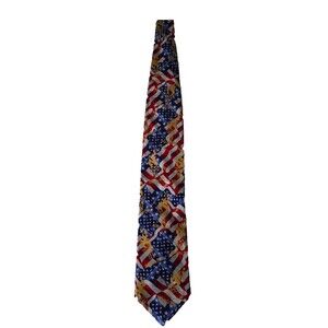 Vintage Silk Olympic Game Collection Tie Atlanta 1996 Mens One Size‎ RM Sport